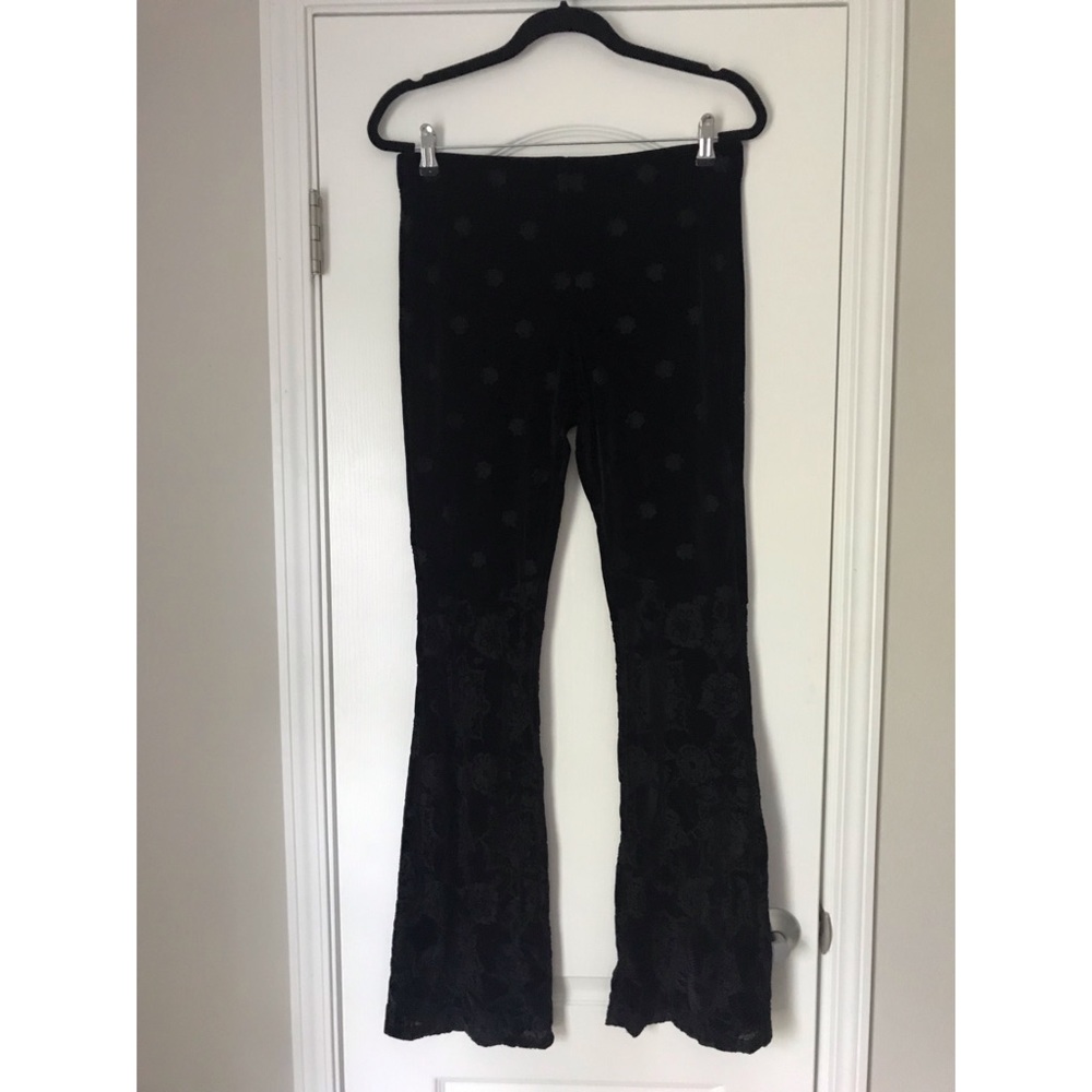 Free People Velvet Flares